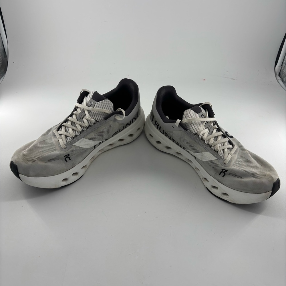 On Cloud Cloudsurfer Next Gray White Running Shoe… - image 4